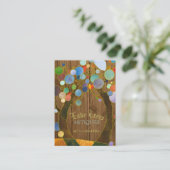 ビューティフルラブツリーズアンティークショップ 名刺 (スタンド正面)