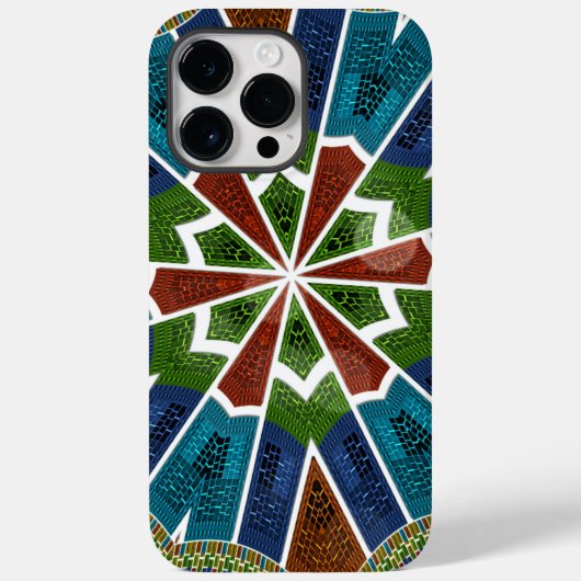 ビューティフルラブリーアジアトレンディーサリ抽象芸術パターン Case-Mate iPhoneケース (裏面)