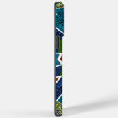 ビューティフルラブリーアジアトレンディーサリ抽象芸術パターン Case-Mate iPhoneケース (裏面 / 右)