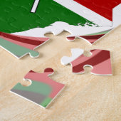 ビューティフルラブリーケニアワールウィンドマップデザイン ジグソーパズル (側面)