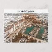 ビューティフルラロシェルフランスヴィンテージトラベル ポストカード (正面)