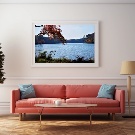 ビューティフルリバーサイドビュー フォトプリント           