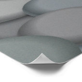 ビューティフルリバーロックポスターテンプレート ポスター (角)