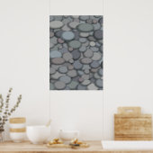 ビューティフルリバーロックポスターテンプレート ポスター (キッチン)