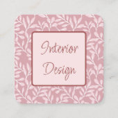 ビューティフルリーフベイデザイン スクエア名刺 (正面)