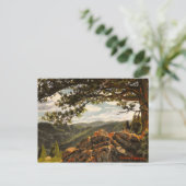 ビューティフルルックアウトマウンテンコロラドランドスケープ ポストカード (スタンド正面)