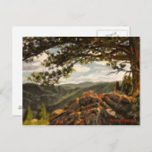 ビューティフルルックアウトマウンテンコロラドランドスケープ ポストカード (正面/裏面)