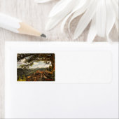 ビューティフルルックアウトマウンテンコロラドランドスケープ ラベル (インサイチュ)