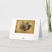 ビューティフルルースター&バ素朴ーンチキンクープ カード (裏面)