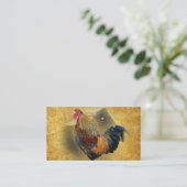 ビューティフルルースター&バ素朴ーンチキンクープ 名刺 (スタンド正面)