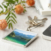 ビューティフルレイクエイブゼバイエルアルプスドイツ キーホルダー (側面)