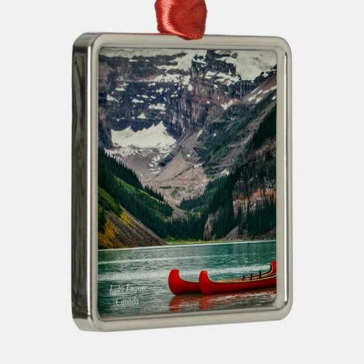 ビューティフルレイクルイーズ,カナダ メタルオーナメント (右)