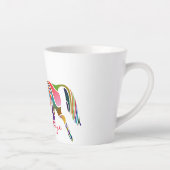 ビューティフルレインボーカラーホースサンダー_コーブ カフェラテマグ (右)