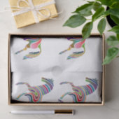 ビューティフルレインボーカラーホースサンダー_コーブ 薄葉紙 (ギフト)