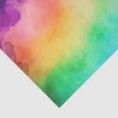 ビューティフルレインボーカラー抽象デザイン 薄葉紙 (詳細)