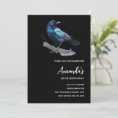 ビューティフルレイヴンオンザツリーブランチ誕生日 招待状 (スタンド正面)