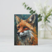 ビューティフルレッドキツネ ポストカード (スタンド正面)