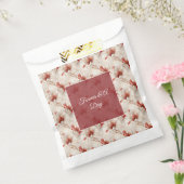 ビューティフルレッドホワイトフローラ フェイバーバッグ (封をした状態)