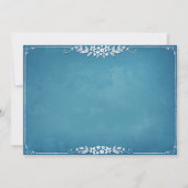 ビューティフルレースブライドズシューズブライダルシャワー 招待状 (裏面)