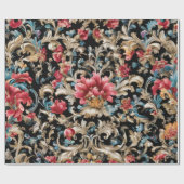 ビューティフルロココスタイル ラッピングペーパー (フラット)