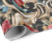 ビューティフルロココスタイル ラッピングペーパー (ロールコーナー)