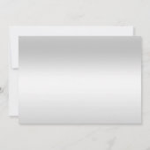 ビューティフルロマンチックレッドローゼス誕生日 招待状 (裏面)