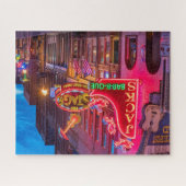 ビューティフルローダウンタウンナッシュビルテネシー ジグソーパズル (横)