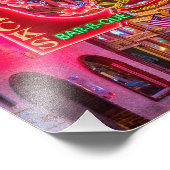 ビューティフルローダウンタウンナッシュビルテネシー フォトプリント            (角)