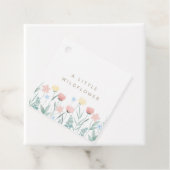 ビューティフルワイルドフラワーブーケ誕生日メッセージカード フェイバータグ (インサイチュ)