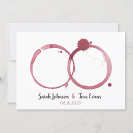 ビューティフルワインシンド結婚式招待状 招待状