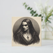 ビューティフルヴァンパイアアンティークイラストレーション カード (スタンド正面)