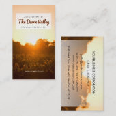 ビューティフルヴィネヤードアットドーンエレガントヴィネヤードワイナリー 名刺 (正面/裏面)