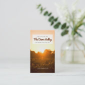 ビューティフルヴィネヤードアットドーンエレガントヴィネヤードワイナリー 名刺 (スタンド正面)