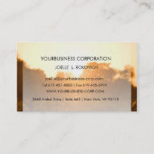 ビューティフルヴィネヤードアットドーンエレガントヴィネヤードワイナリー 名刺 (裏面)