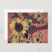 ビューティフルヴィンテージアートプリント ポストカード (正面/裏面)