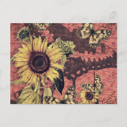 ビューティフルヴィンテージアートプリント ポストカード (正面)