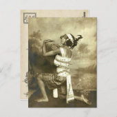 ビューティフルヴィンテージヴォードヴィルダンサー ポストカード (正面/裏面)