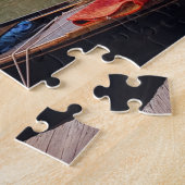 ビューティフルヴェネツィアイタリア運河トラベル ジグソーパズル (側面)