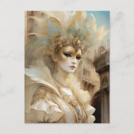 ビューティフルヴェネツィアカーニバルマスク ポストカード