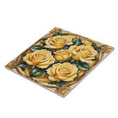 ビューティフル人気があるイエローローズコレクション タイル (側面)