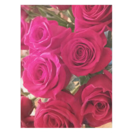 ビューティフル実在レッドローゼスプリント テーブルクロス