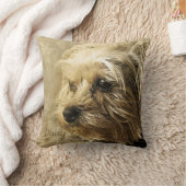 ビューティフル抽象芸術ヨークシャーテリアー クッション (ブランケット)