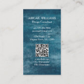 ビューティフル日本のテンプルナイトタイムモダン自然 名刺 (裏面)