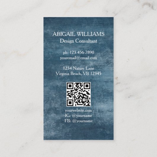 ビューティフル日本のテンプルナイトタイムモダン自然 名刺 (裏面)