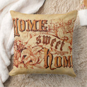 ビューティフル素朴ホームスイートホーム クッション (ブランケット)