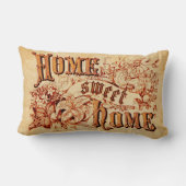 ビューティフル素朴ホームスイートホーム ランバークッション (裏面)