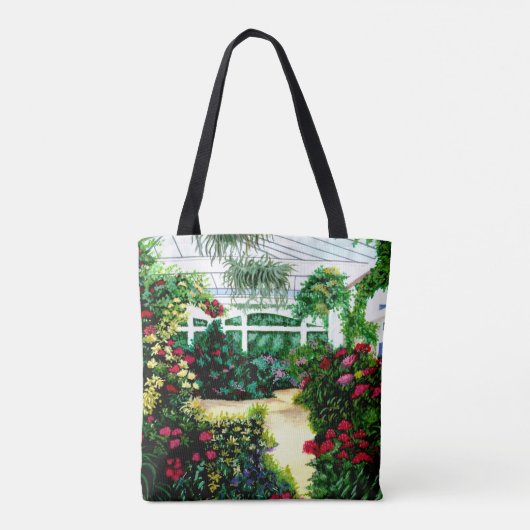 ビューティフル絵を描グハウスのトートバッグ トートバッグ (裏面)