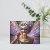 ビューティフル食べフェアリーの麺 ポストカード (スタンド正面)