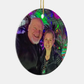 ビューティフル&シンプルフォトクリトマスツリーオーナメント セラミックオーナメント (右)