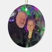 ビューティフル&シンプルフォトクリトマスツリーオーナメント セラミックオーナメント (左)